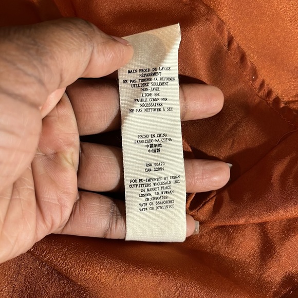 ♻️🆕 New Free People Tribeca Mini Sequins Dress Sz 8 beautiful Rose Gold - Picture 8 of 14